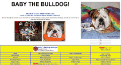 Desktop Screenshot of bullybaby.com